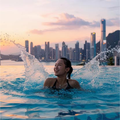 Girl in Swimming Pool