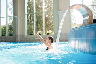Spas, waterfalls