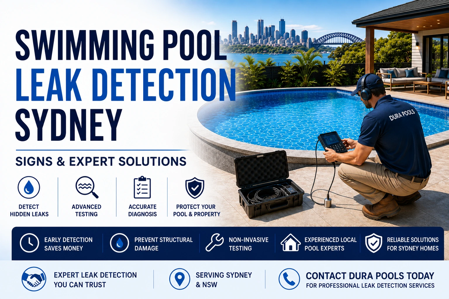 Swimming Pool Leak Detection Sydney