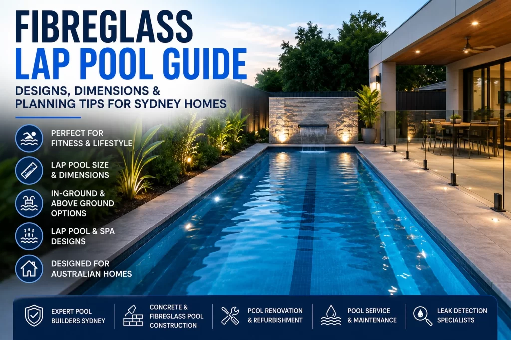 Fibreglass Lap Pool Guide: Designs, Dimensions and Planning Tips for Sydney Homes